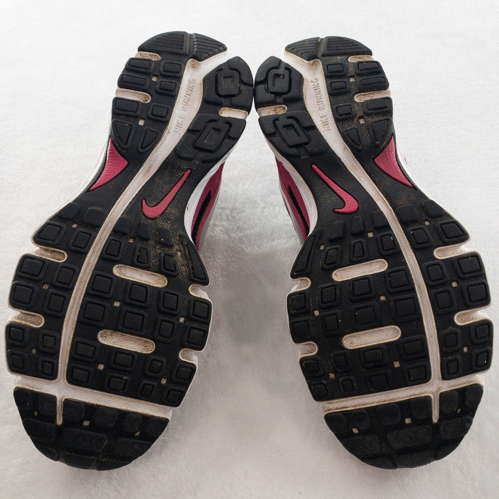 Nike Downshifter 5 Running Shoes Womens 9 Black Pink Sneaker 5357571-004 - Picture 6 of 9